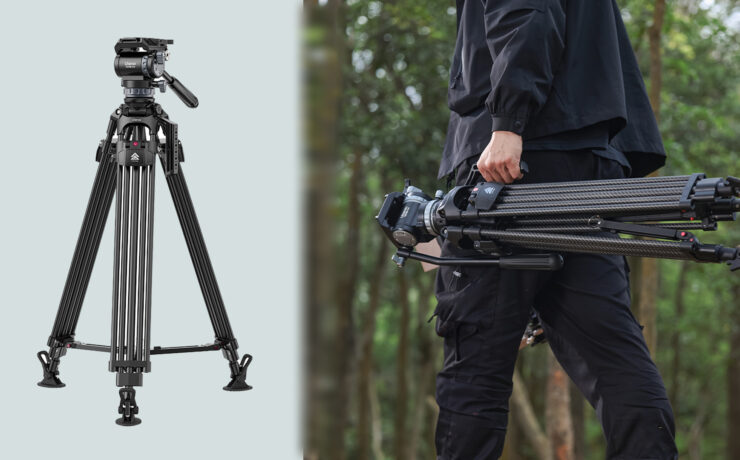 Ulanzi VideoFast Heavy Duty Tripod Introduced - Quick Release and Rapid Setup