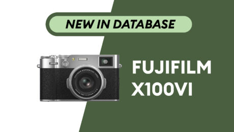 FUJIFILM X100VI – Newly Added to Camera Database