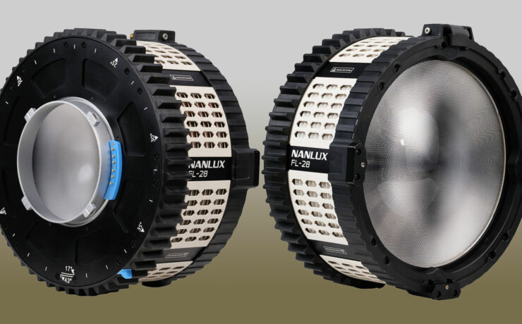 NANLUX FL-28 Announced - Lightweight Fresnel Lens for Evoke LED Fixtures