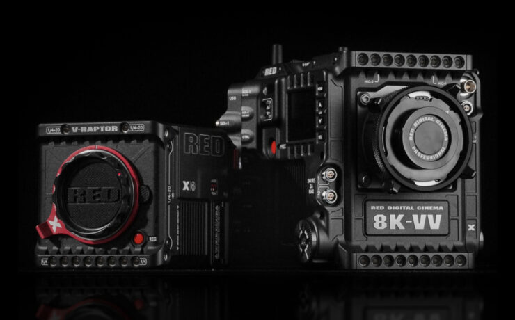 RED V-RAPTOR [X] and Compact EVF Announced – 8K120p with Vista Vision Global Shutter Sensor